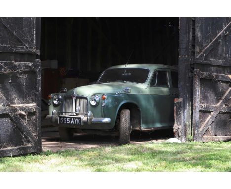 1960 Rover 100 P4 saloon  Registration Number: 555 AYK Chassis Number: 650005255 Engine Number: 650006723 Mileage: 26,065  Th