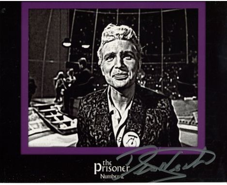 THE PRISONER, 8x10 photo from the cult TV series The Prisoner signed by Derren Nesbitt who played No2. Good Condition. All si
