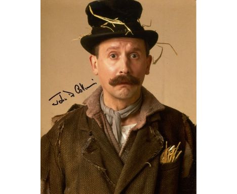 ALLO ALLO, 8x10 Allo Allo comedy photo signed by actor John D Collins who played one of the escaped RAF officers. Good Condit