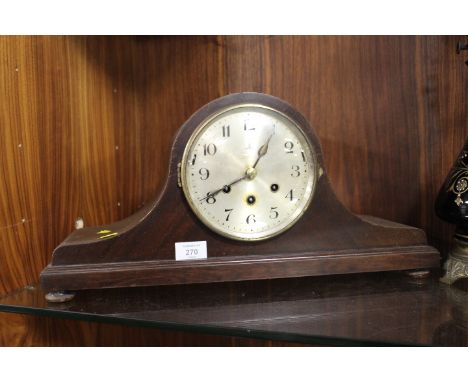A LARGE NAPOLEON MANTLE CLOCK 
