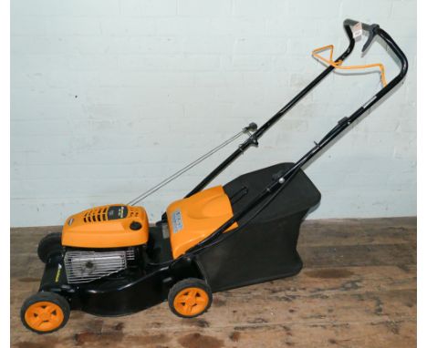 McCulloch Petrol engine rotary mower with grass container 