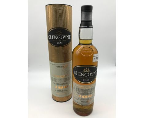 A Bottling of Glengoyne Highland single malt Scotch Whisky aged 14 years. 70cl full, sealed and boxed. 