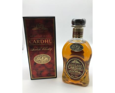 A Bottling of single malt Cardhu Highland Scotch Whisky. 70cl full, sealed and boxed 