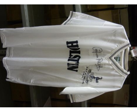 1984 Tottenham Hotspur, an official autographed replica shirt from the UEFA Cup Final, with certificate of authentcity