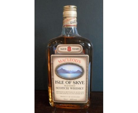A bottle of Macleod's Isle of Skye Blended Scotch Whisky, aged 8 years, bottled in the 1980s, 70cl, 40% vol.