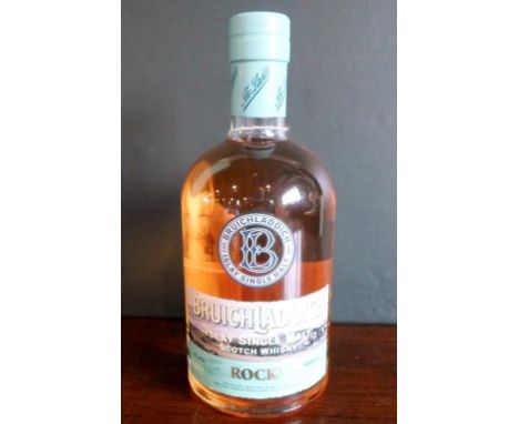 A bottle of Bruichladdich Islay Single Malt Scotch Whisky, Rocks First Edition, 70cl, 46% vol.