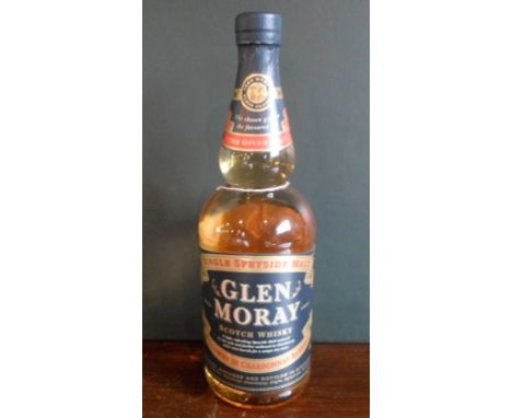 A bottle of Glen Moray Sing Speyside Malt Scotch Whisky, mellowed in Chardonnay barrels, bottled in the 1990s, 70cl, 40% volu