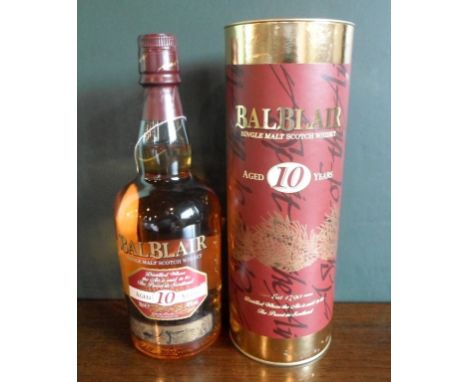 A bottle of Balblair Single Malt Scotch Whisky, in original box, 70cl, 40%vol.