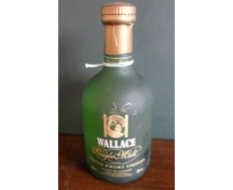 A bottle of Wallace Single Malt Scotch Whisky Liqueur, 50cl, 35% vol.