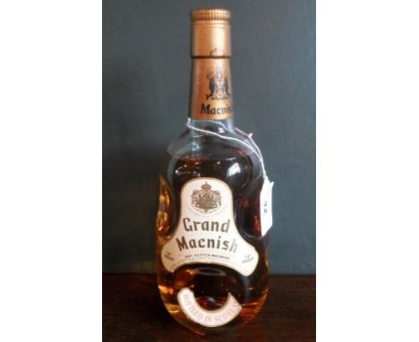 A bottle of Grand Macnish Blended Scotch whisky, bottled in the 1960s, circa 75cl, (70% proof).