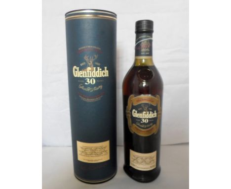 A bottle of Glenfiddich Pure Single Malt Scotch Whisky, aged 30 years, with box, 70cl, 40% vol.