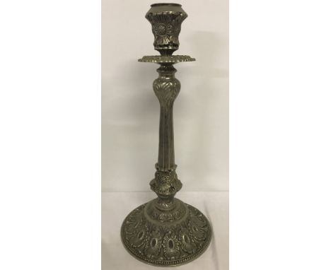 A large metal candlestick centre piece.  Approx. 49cm tall.