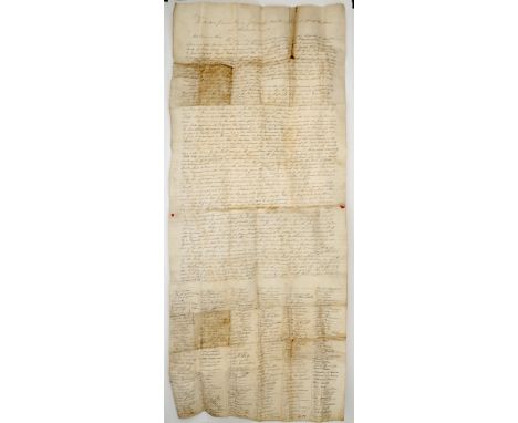 1829 (18 March) A Petition to King George IV pertaining to the 1829 Roman Catholic Relief Act and the Catholic emancipation. 