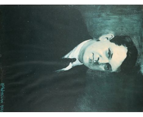 After Leo Whelan RHA (1892-1956) Portrait of Michael Collins A colour lithographic print of the 1922 portrait by Leo Whelan, 
