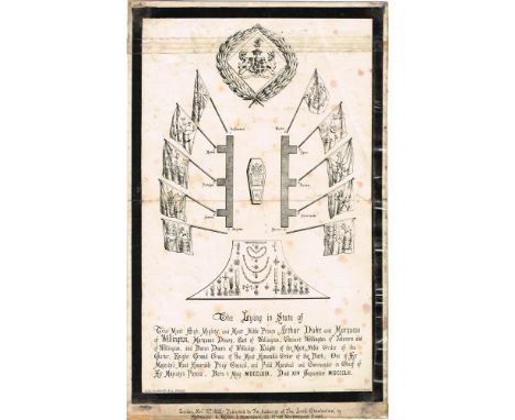 1852, November 12, Duke of Wellington, Lying in State and an early 19th century pastel portrait of a gentleman. A guide to th