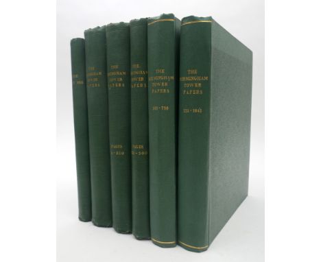 Birmingham Tower Papers and The Broy Manuscripts, in 6 volumes An extensive compilation of facsimiles of typed and manuscript