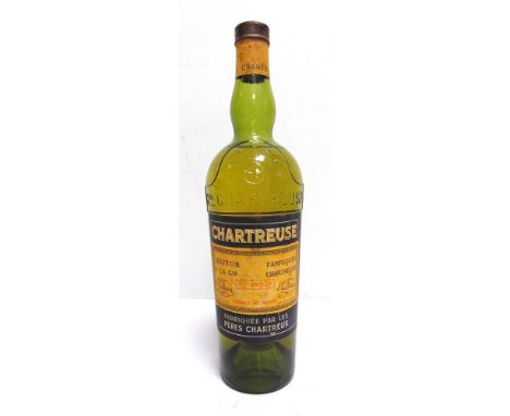 [LIQUEUR]. CHARTREUSE  L. Garnier, Voiron, one bottle (75% proof). Condition Report : Level upper shoulder. Condition reports