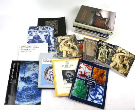 A Collection of Literature and Saleroom Catalogues, mostly pertaining to Chinese, Japanese and other Asian Works of Art, incl