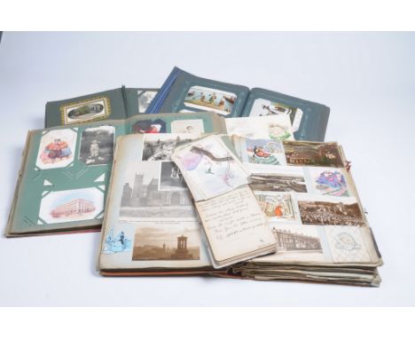 A postcard album including Mabel Lucie Attwell
Including "Gentlemen prefer blondes, Ugh' but I am a breaker of hearts and a w