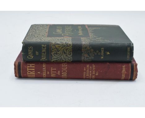 A pair of books to include a 'Mirth A Miscellany Of Wit &amp; Humour' edited by Henry J Byron, Published by Tinsley Brothers 