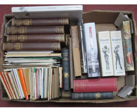 Martin Amiss 'Inside Story' Signed Edition, Ordnance survey maps, four volumes The Building Enclopedia by Stubbs. A complete 