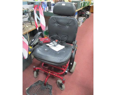 Shoprider Vienna Electric Wheelchair, four wheel, model S-UL7, with charger and manual.no guarantees regarding working order,
