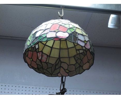 Tiffany Style Ceiling Light, 28.5cm diameter.