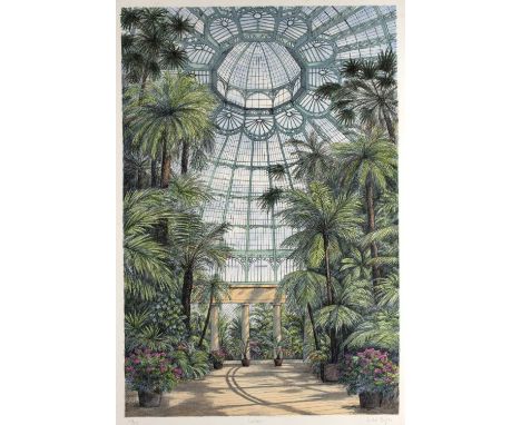 Arthur Byrne (b.1946)'Laeken' lithograph, numbered 62/275, signed in pencil, lower right, unframed, 101cm x 70cm