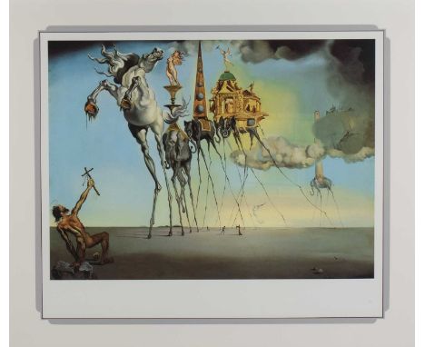 Salvador Dali (1904-1989)'Senza titolo' Chelsea Green Editions print, numbered with blind stamp 44/75 in pencil lower right, 