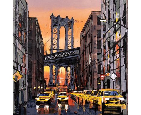 Paul Kenton (Contemporary) 'Liquid Sky' print, 59cm x 60cmCondition report: Wear and some scuffs to the frame, prints themsel