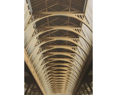 BEN JOHNSON RA (born 1946) British, Smithfield, limited edition print, signed and numbered 51/160. 61.5 x 86 cm overall.