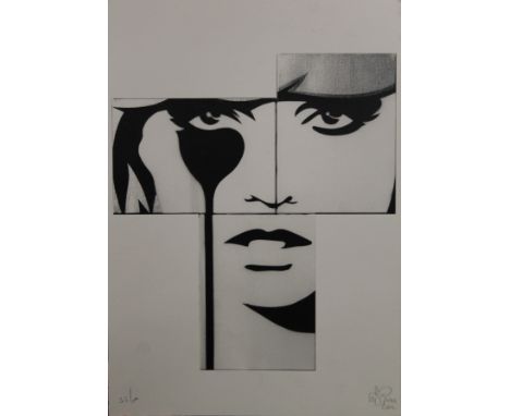 PURE EVIL, From the Car Boot Series, limited edition print, numbered 35/100. 35 x 50 cm.