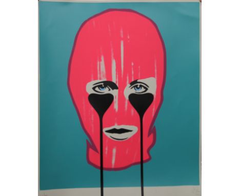 PURE EVIL, Putin's Nightmare, limited edition print, numbered 62/100. 70 x 85 cm.