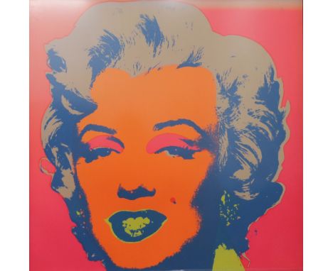 SUNDAY B MORNING, Marilyn Monroe, print, framed. 89 x 91 cm.