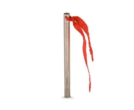 A MID 20TH CENTURY MOUNTED THERMOMETER