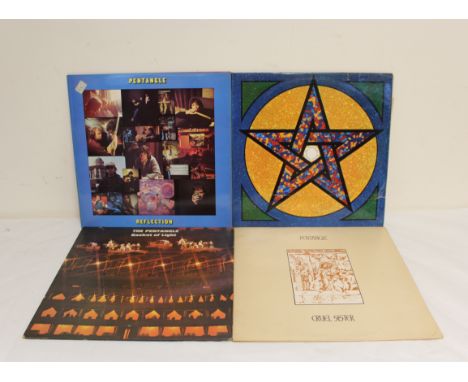 Collection of Pentangle albums to include 'Reflection' in gatefold sleeve (TRA 240B - 1G), 'Sweet child' in gatefold sleeve (