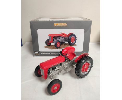 Two Universal Hobbies boxed 1:16 scale model tractors to include a limited edition 1958 Massey Ferguson 35 "special 0096/1500