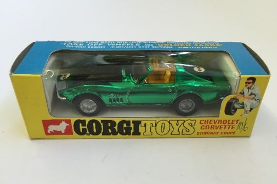 corgi chevrolet corvette stingray