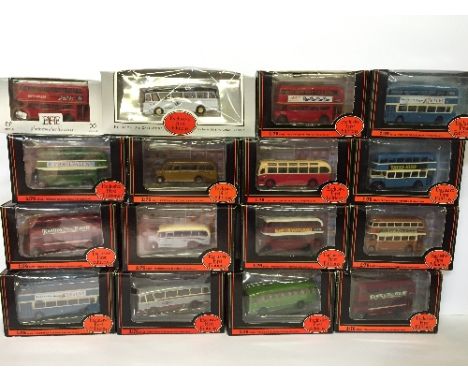 Quantity of EFE Exclusive First Editions 1/76 scale Buses. Appear VG+ boxed. (15)