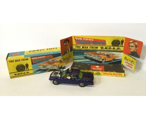Corgi Toys 497 The Man From UNCLE Thrush-Buster. G+ in G/VG box with inner tray. 