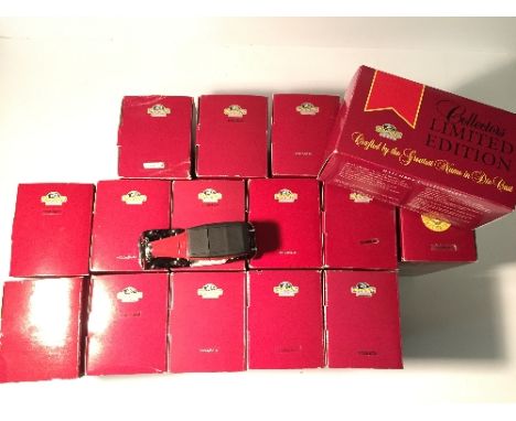 15 x Matchbox Collectibles limited edition die-cast car and commercial models, includes YYM38289 Texaco 1938 Studebaker Coupe