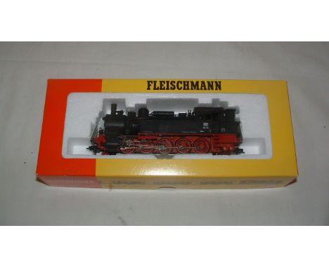 FLEISCHMANN 4090 DB Black BR94 0-10-0T no 94 713. DCC Fitted. Near Mint Boxed with Instructions.