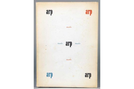 Jean Arp Rire De Coquille Amsterdam 1944 Mit Vier Farbigen