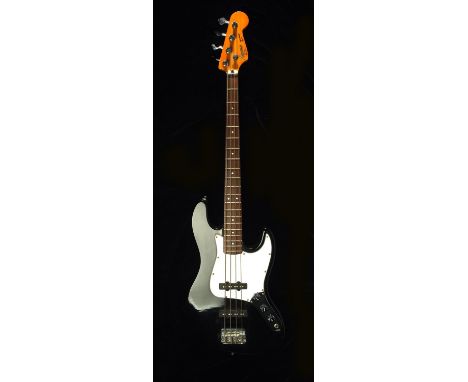 Fender Squire Jazz Bass guitar Condition Report:  scuff to rear of neck