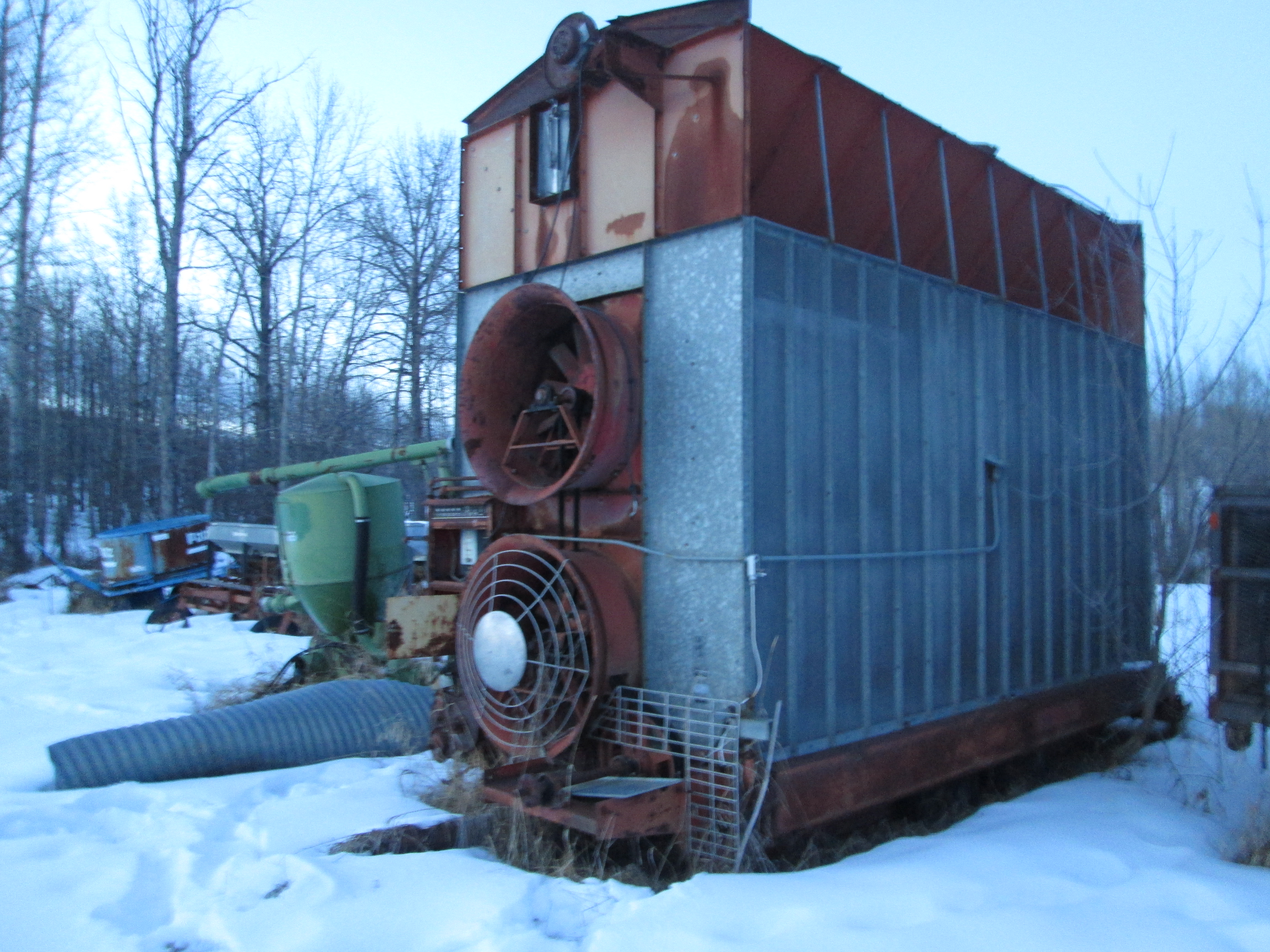 MC 600B continuous grain dryer