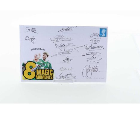 CELTIC F.C., COLLECTION OF SIGNED COVERS,  comprising Jackie McNamara testimonial, 2005 Scottish Cup Final, vs. Barcelona 25t