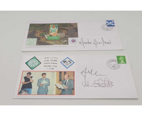 CELTIC F.C., LARGE COLLECTION OF INDIVIDUAL SIGNED COVERS,  including Henrik Larsson, Wim Jansen, Martin O'Neill, Murdo Macle