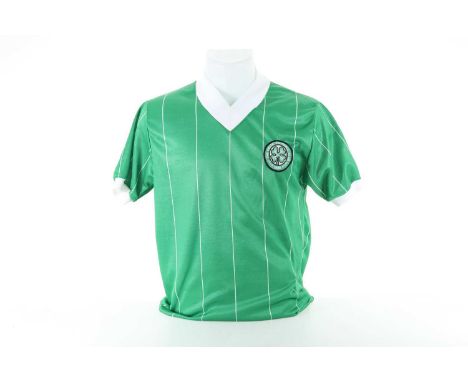 CELTIC F.C., THIRD JERSEY, 1982 original 1982 period Umbro replica shirt, size 38/40", short sleeved