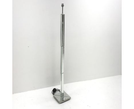  Mirrored standard lamp, H137cm   - Condition Report 