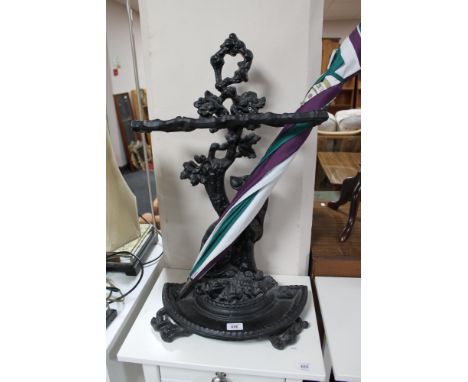 A cast antique style stick stand 